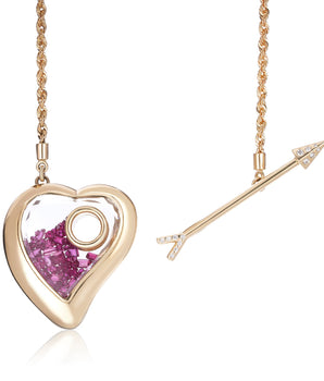 Afago Toggle Necklace Necklaces - Moritz Glik rubies Ruby diamonds