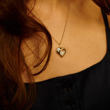 Afeto Antique Necklace Ruby Necklaces - Moritz Glik Ready to Ship rubies diamonds