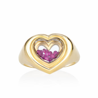 Afeto Signet Ring Ruby Ring - Moritz Glik rubies Ruby Neue