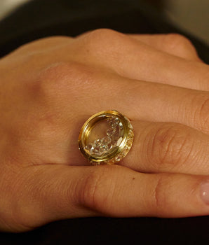 Antique 15 Ring Rings - Moritz Glik Ready to Ship diamonds