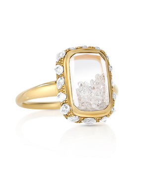 Antique Ring Petite Rings - Moritz Glik diamonds