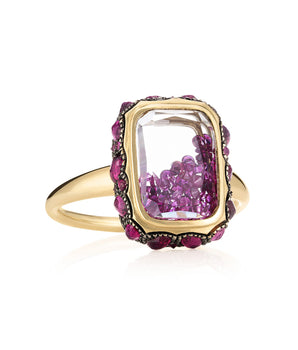 Antique Ring Petite Ruby Rings - Moritz Glik rubies Antique