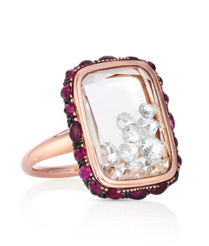 Antique Ring Ruby Rings - Moritz Glik Ready to Ship rubies diamonds