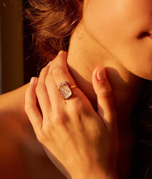 Antique Ring Ruby Rings - Moritz Glik Ready to Ship rubies diamonds