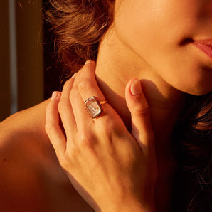 Antique Ring Ruby Rings - Moritz Glik Ready to Ship rubies diamonds