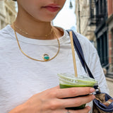 Bambole 18 Necklace Emerald Necklaces - Moritz Glik emeralds Ready to Ship Circo