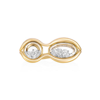 Cascavel Double-Finger Ring Ring - Moritz Glik diamonds Ready to Ship Cascavel