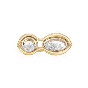 Cascavel Double-Finger Ring Ring - Moritz Glik diamonds Ready to Ship Cascavel