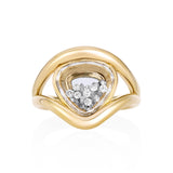 Cascavel Heart-ish Ring Petite Ring - Moritz Glik diamonds Ready to Ship Cascavel