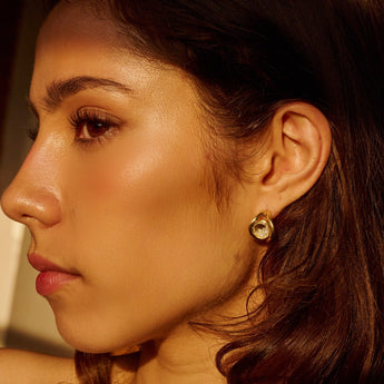 Cascavel Huggie Earrings Earrings - Moritz Glik diamonds
