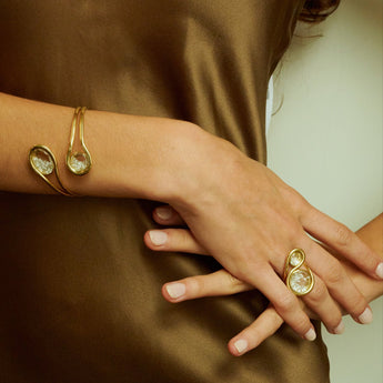 Cascavel Open Bracelet Bracelets - Moritz Glik diamonds