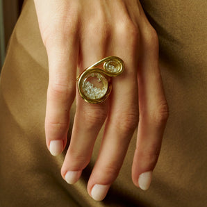 Clave Ring Rings - Moritz Glik diamonds