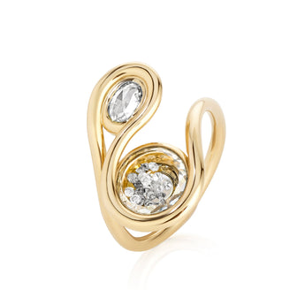 Clave Ring Petite Rings - Moritz Glik excluded Ready to Ship diamonds