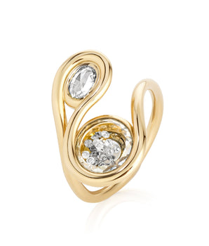 Clave Ring Petite Rings - Moritz Glik excluded Ready to Ship diamonds