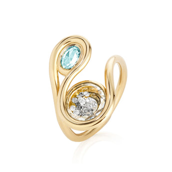 Clave Ring Petite Tourmaline Rings - Moritz Glik diamonds excluded Cascavel