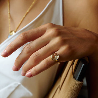 Core 12 Ring Rose - Cut Rings - Moritz Glik Ready to Ship diamonds