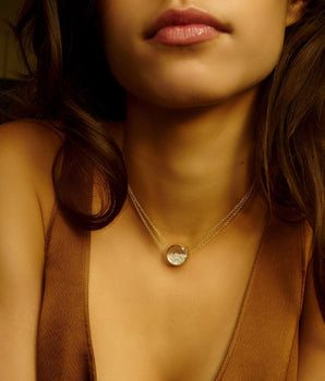 Core 15 Choker Necklace Necklaces - Moritz Glik Ready to Ship diamonds