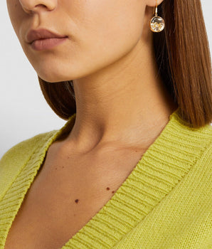 Core 15 Yellow Earrings Earrings - Moritz Glik Yellow Rose Cut diamonds