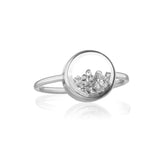 Core Circle Ring Gray - Moritz Glik Ready to Ship diamonds