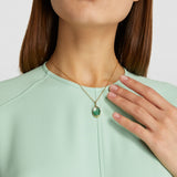 Core Oval Emerald Pendant Necklaces - Moritz Glik Ready to Ship emeralds