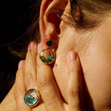 Matiz 15 Earrings Tourmaline product_description_first_two_sentences - shop_name