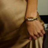 Elo Bangle Bracelet Bracelets - Moritz Glik Ready to Ship diamonds