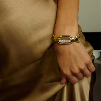 Elo Bangle Bracelet Bracelets - Moritz Glik Ready to Ship diamonds