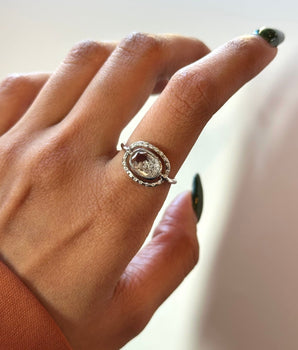 Elo Pave Ring Petite Rings - Moritz Glik Ready to Ship diamonds