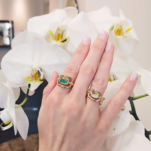Elo Shaker Ring Rings - Moritz Glik Ready to Ship diamonds