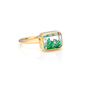 Esmeralda Ring Emerald Rings - Moritz Glik Ready to Ship emeralds
