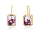 Esmeralda Ruby Earrings Earrings - Moritz Glik rubies Ready to Ship