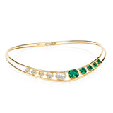 Ita Collar Necklace Necklaces - Moritz Glik diamonds emeralds Collector's Edition