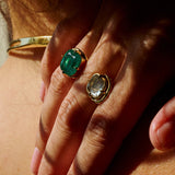 Ita Ring Rings - Moritz Glik diamonds emeralds Collector's Edition