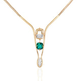 Ita Y Necklace Necklaces - Moritz Glik diamonds emeralds Collector's Edition