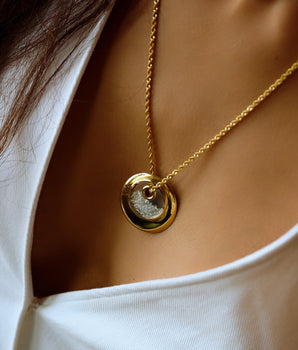 Marcel Necklace Necklaces - Moritz Glik Ready to Ship diamonds