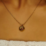 Marcel Necklace Petite Ruby Necklace - Moritz Glik rubies Ready to Ship