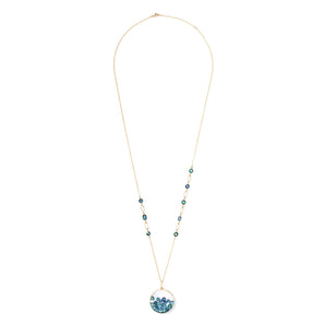 Matiz 30 Necklace Tourmaline Necklace - Moritz Glik Core Paraiba Collector's Edition