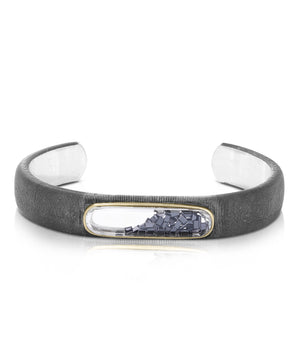 Men's Bangle Bracelet Bracelets - Moritz Glik black diamond