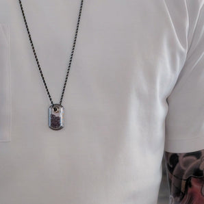 Men's Dog Tag Large Men's - Moritz Glik Elos excluded black diamond