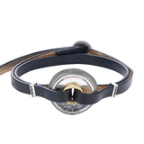 Men's Roda 20 Leather Bracelet Bracelets - Moritz Glik black diamond