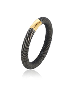 Men's Textured Band Ring Men's - Moritz Glik Ready to Ship