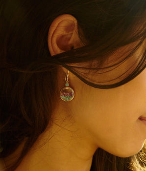 Mismatched Opal - Top Paraiba Earrings Earrings - Moritz Glik Paraibas Paraíba Tourmaline Paraiba