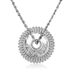 Mola 18 Pave Necklace Necklace - Moritz Glik diamonds