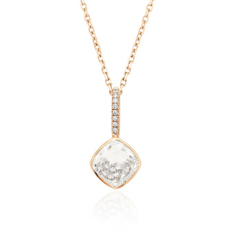 Naipe Cushion Charm Charms - Moritz Glik diamonds Ready to Ship Core