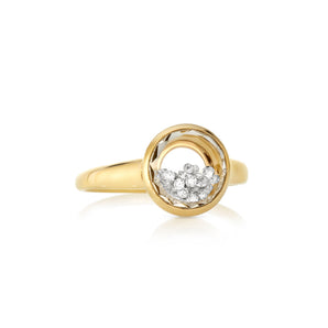 Neue Circle Ring Petite Rings - Moritz Glik Ready to Ship diamonds