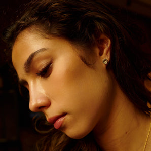 Neue Cushion Stud Earrings Earrings - Moritz Glik Ready to Ship diamonds