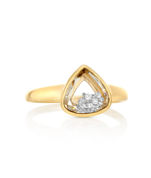 Neue Heart - ish Ring Rings - Moritz Glik Ready to Ship diamonds