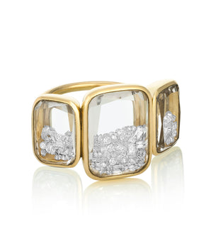 Neue Triple Stack Ring Rings - Moritz Glik Ready to Ship diamonds
