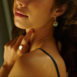 Opal - Top Paraiba Earrings Earrings - Moritz Glik Paraibas Paraíba Tourmaline Paraiba