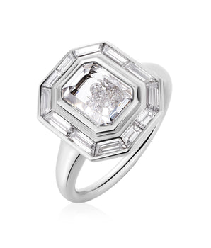 Portrait Diamond Shaker Ring Ring - Moritz Glik Ready to Ship diamonds